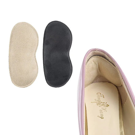 Baifangyi CP-09 High Memory Foam Skin Black Shoe Inserts Heel Grips Insoles Adhesive Cushioning Pads 30g/pair