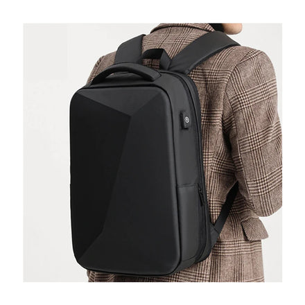 Waterproof Hard Shell Anti-theft Zipper Laptop Backpack EVA USB Charger Highly Durable 36-55L Capacity for Student Business Use