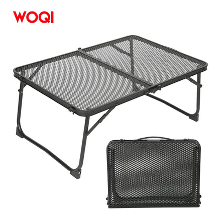 WOQI New Arrival Lightweight Portable Durable Foldable Barbecue Picnic Net Table for Outdoor Camping
