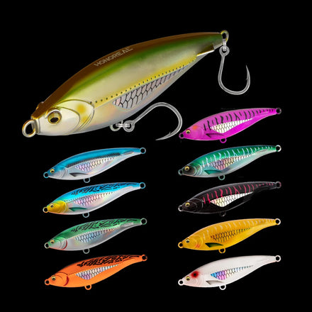 HONOREAL 150mm & 190mm Pencil Popper Stick Bait Fishing Lures Long Casting Salt Water Lures