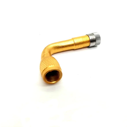 90 Degree Extension Air Valve for Electric Scooter Motor Front Wheel Inflatable Air Nozzle Electric Scooter Accessories