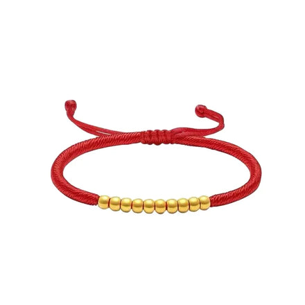 Certified 18K Gold Perfect Carrying Strap AU750 Colored Gold Beaded Bracelet Gift Jewelry Water Shell Wholesale