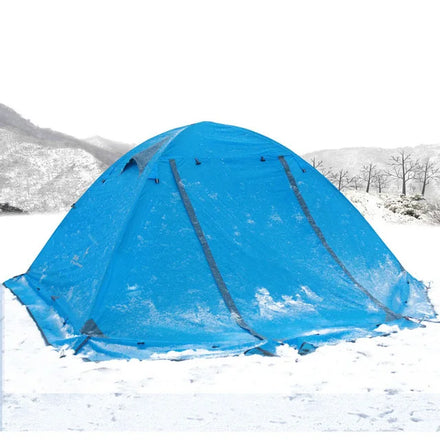 WOQI Light Luxury Folding Pop up Tents Glamping 2 Person Family Outdoor Clamping Camping Tent