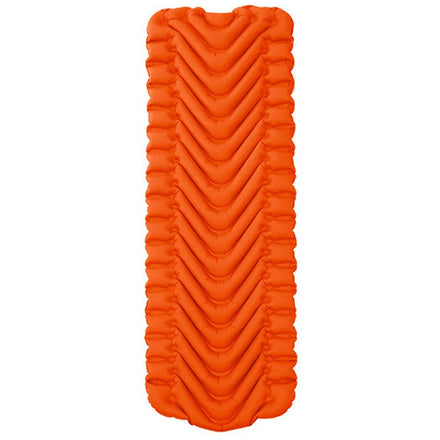 JSJM TPU Ultra-Light Portable Moisture-Proof Hiking Mattress Camping Inflatable Sleeping Pad External Inflator Pump Folding