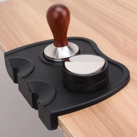 Coffee Tool Customized Silicone No-slip Espresso Coffee Tamp Mat Coffee Corner Pad for Tamper