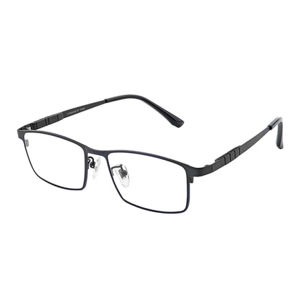 China Ultra Light Titanium Square Style Unisex for Reading Optical Glasses Frame Pinhui Model 5009