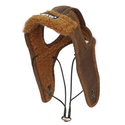 Wholesale Fashion Fleece Heated Warm Winter Soft Large Pet Dog Hats