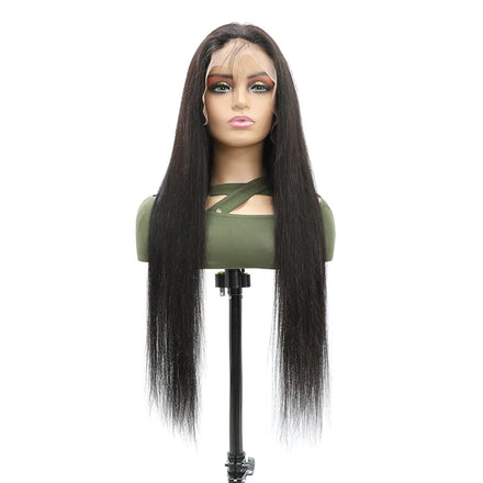 Dropshopping Human Hair Wig 13A Grade 180% Density 13*4 Lace Size Front Silky Straight Body Water Deep Wig
