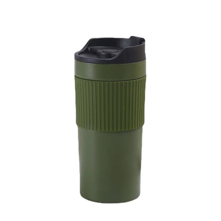 Portable Coffee Cup French Press Double Wall Stainless Steel Coffee Mug