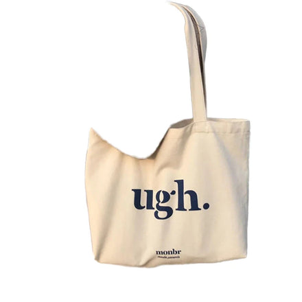 Eco-Friendly Custom Logo Printed Cotton Canvas Tote Bag Handled Shoulder Shopping Bag Screen Letter Pattern Packing Customized