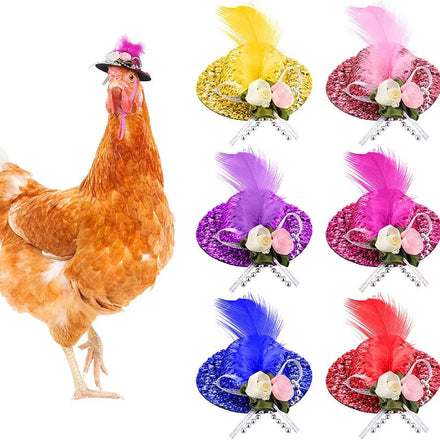 Wholesale Cute Funny Small Animal Party Bird Rabbit Cock Chicken Hats