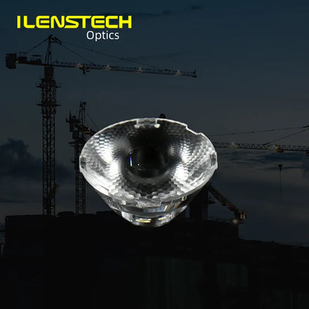 ILENS888 Series 23mm Led Optical Lens 10 Degree 3535 5050 Led Spotlight Lens