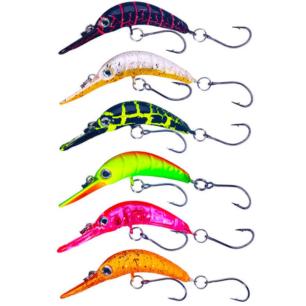 Wholesale 5.2CM 2.6G Floating Minnow Bait Fishing Bait Topwater Minnow Lures with Treble Hooks Pesca Fishing New Type