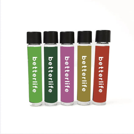 Custom Matte Black 116mm/120mm/125mm King Size Pre-Tube Glass Child-Proof Jars with Screw Cap and Hot Stamped Custom Logo