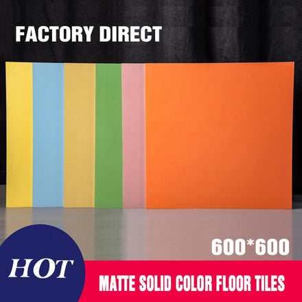 RED YEllow Pure Matte Firebrick Porcelain Tiles 600x600 Villa External Wall Floor Decorative Tiles