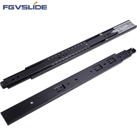 FGVSLIDE 45mm Full Extension single spring Soft Close Drawer Slides Rail kitchen sliders for Cabinet