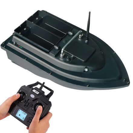 Cruise Control 500M 2Hopper GPS Auto Return Fishing Bait Boat Store 40nests with Light Lights