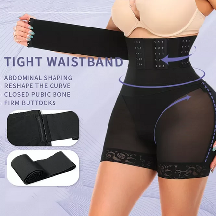 Tummy Control High Waist Bandage Belt Shaper Shorts Waist Wrap Body Shapewear Panties Waist Trainer