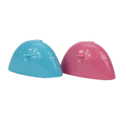 Wholesale Custom Blue Pink Oval Plastic Flip Top Cap Non-Spill Feature for Cosmetic Shampoo Body Lotion Bottles PP Material