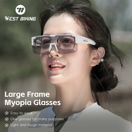 WEST BIKING Multifunctional HD Cycling Glasses Photochromic Sports Sunglasses Cycling Polarized Bike Glasses Bicycle Glasses