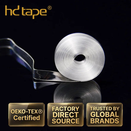 High Quality Anti-sweat 5mm clear Elastic Tpu Transparent Elastic Tape for Shoe Strap