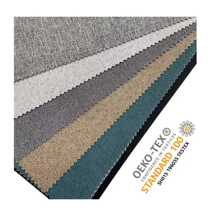 Multicoloured wholesale Double Sides Blackout window drapes Curtain Fabrics for the living room and bedroom