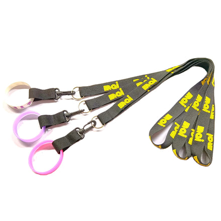 OEM Logo Printed Custom Nylon Lanyards Free Sample Full Color Printing Personalized Plain Lanyard Keychain Polyester Lanyard