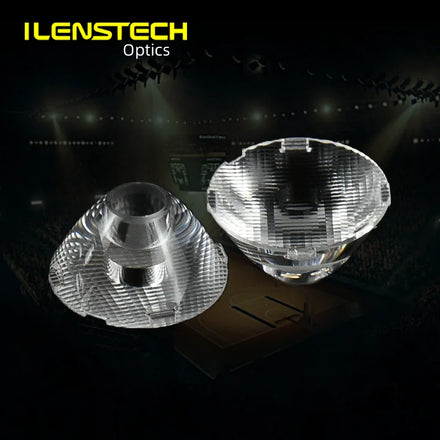 10*20 Degree Lens for Led Strip Wall Washer Light / Waterproof Outdoor Facade Lighting Lenses