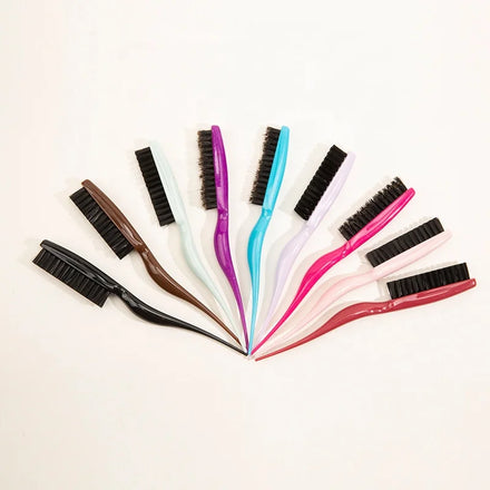 Wholesale Plastic Handle Nylon Hair Braiding Combs Rat Tail Custom Logo Pointed Rat Tail Comb