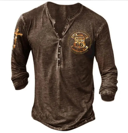 Summer New Men's V-neck T-shirt Loose Retro Simple T-shirt Fashion Streetwear 3d Print t Shirts