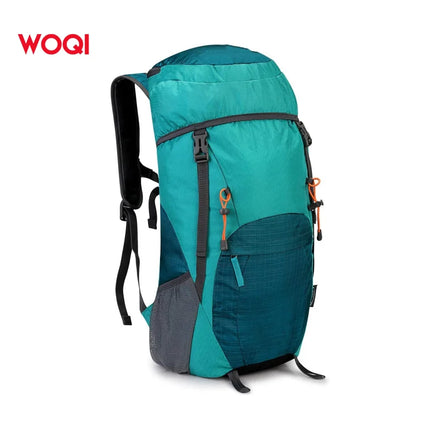 WOQI Wholesale Large Capacity Outdoor Hiking Folding Travel Camping Waterproof Backpack