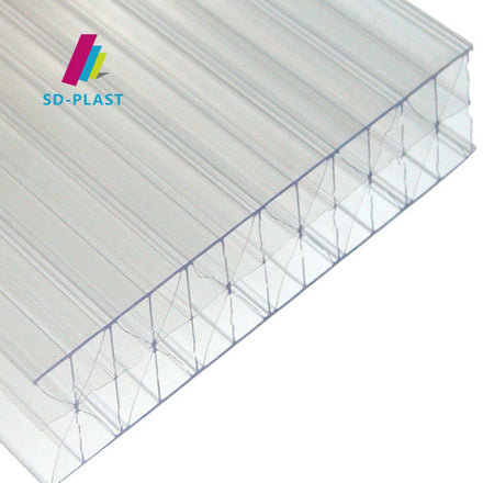 10 Years Guarantee SunDecor Quality Modern Eco-Friendly Anti-scratch Green Polycarbonate Sheet UV Protection 82% Light