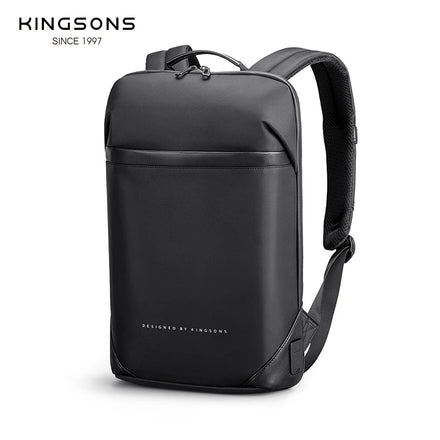 BSCI Supplier Wholesale Kingsons Modern Urban Life Style Professional Backpacks 15.6 Inch Laptop Bag with USB Charging Port