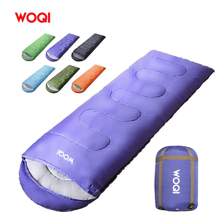 WOQI Camping Sleeping Bag Portable Compression Lightweight Waterproof Youth Compression Bag