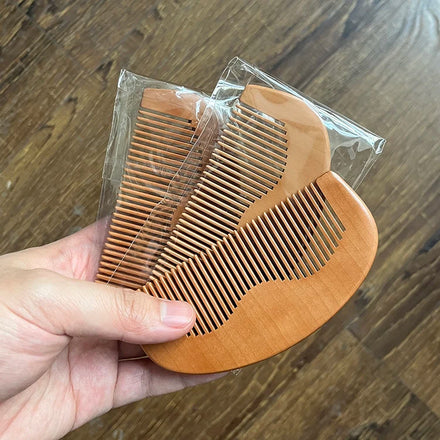 Wooden Handicraft Fine Tooth Hair Comb for Souvenir Gift