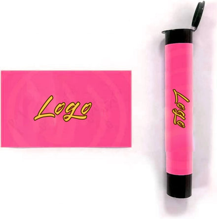 Custom Multi Color PP Plastic Packaging Tubes for Candy 110/116/112mm Pre-Packed Squeezed Easy Open End Containers