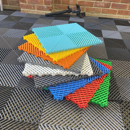 Interlocking Waterproof Anti-Slip Rubber Floor Tiles for Indoor/Outdoor Garage & Man Cave - China Manufacturer