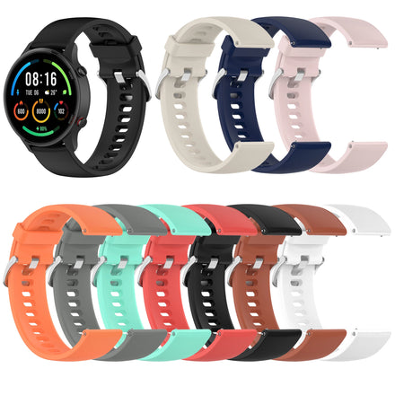 Boband 22mm Silicone Watch Strap for Mi Watch 10 Colors Sport Replacement Strap