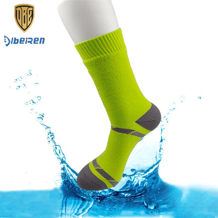 Custom Logo Waterproof Socks Winter Outdoor Windproof Nylon Sports Breathable Socks