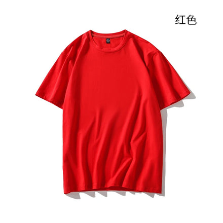 M023 95% Cotton 5% Spandex cool feeling Women's T-Shirts Soft Style Plus Size Regular Fit Classic Print Free Labels Blank Plain