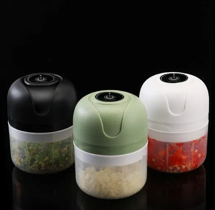 Multifunction Usb Rechargeable Electric Garlic Kitchen Accessories Garlic Press Grinder