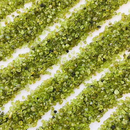 Wholesale Natural Healing Crystal Gemstone Green Tumbled Stone Prehnite Gravel Decoration