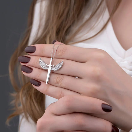 CAOSHI Silver Plated Twisted Zirconia Pendant Jewelry Elegant Women Link Chain Infinity Double Line Cross Pendant Necklaces