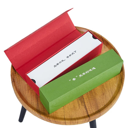 Custom Logo Luxury Portable Tea Bags Paper Box Gift Magnetic Cardboard Box Tea Packaging