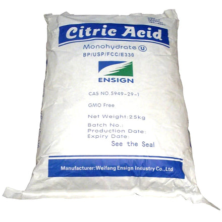 Acidulant Anhydrous Production Line of Monohydrate Price Chile Citric Acid