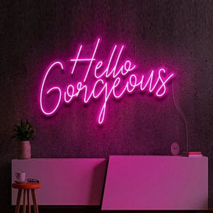 Rebow Better Visual Effect 2022 Popular Welcom Neon Sign Led Custom Neon Sign for Wedding Bar Party Decoration