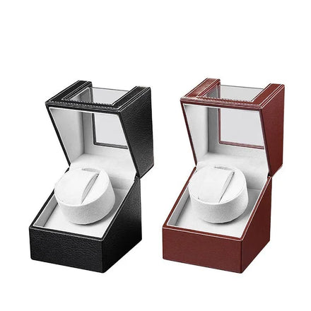 Best Sale Watch Box PU Leather Single Auto Motor Automatic Watch Winder for Watch Maintenance