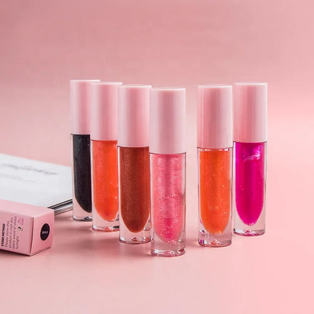 New Arrivals Shimmer Lip Oil Private Label Moisturizing Plumping Lip Oil Clear for Lip Care
