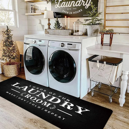 2026 LW Wholesale Modern Washable Non Slip Absorbent Laundry Room Mat Samples Free
