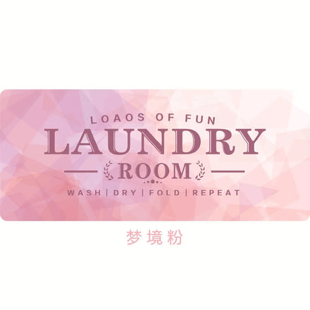 2026 LW China Manufacturer 50*120cm Natural Rubber Laundry Room Rug Flocking Bath Mat Non Slip Laundry Room Rug Free Sample